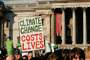Climate change costs lives